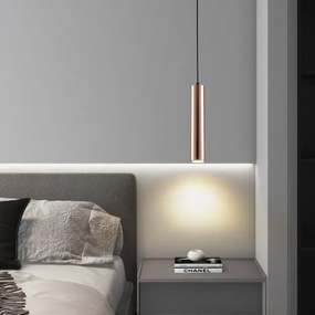 Immax 08306L - Závesný luster PUNTO 1xGU10/9W/230V ružové zlato
