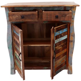 furniture-nabytek.cz - Rustikálna komoda z mangového dreva 100x100x45