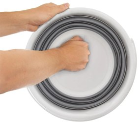 Skladacie vedro, kýbel, vedro silikónové KEMP (12 l)