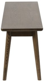 Tmavohnedá lavica Barrali – Unique Furniture