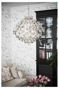 Markslöjd 107415 - Krištáľový luster na reťazi HIDDEN 6xE14/40W/230V
