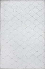 Koberec Rabbit 3D Carving GREY/WHITE 1 rozmery koberec: 80x140 cm