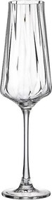 VÝPREDAJ Crystal Bohemia Cettia optic poháre na sekt 270 ml