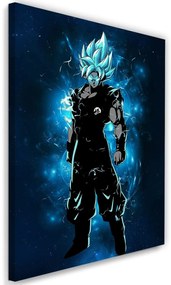 Gario Obraz na plátne Dragon Ball modrá - SyanArt Rozmery: 80 x 120 cm
