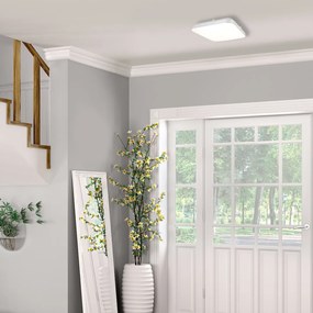 Stropné LED svietidlo Ajax, 1x LED 17w, 4000k, w