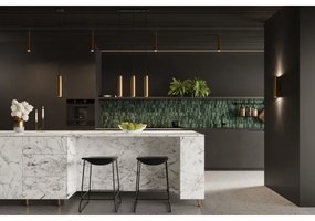 Sollux SL.1203 - Bodové svietidlo LAGOS 1xGU10/10W/230V 30 cm zlatá