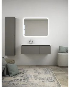 Kúpeľňová skrinka nástenná Baden Haus AVRIL 35 cm talpa sivá