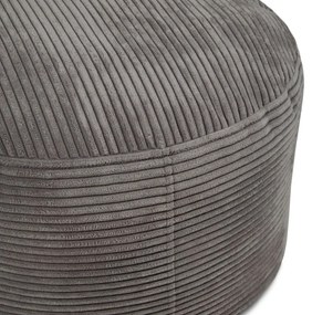 Modrý menčestrový taburet Om 60 – SLOWDOWN