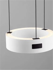 LED stmievateľné biele moderné svietidlo Afi 280