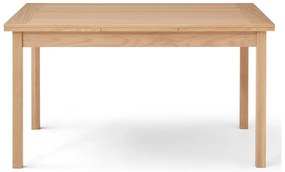 Rozkladací jedálenský stôl podyhovaný dubom Hammel Dinex 140 x 90 cm