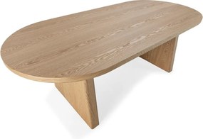 Jedálenský stôl v dekore jaseňa 100x200 cm Blair – MOME