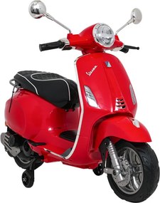 Elektrický skúter Vespa ROMA červený