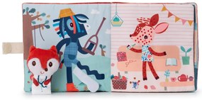 Lilliputiens - textilná knižka s prstovou bábkou - doktorka Alice