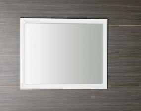 Sapho Sapho, FLUT LED podsvietené zrkadlo 900x700mm, biela, FT090