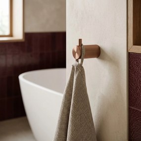 Rea Solo, nástenný kúpeľňový háčik 64104, medená matná, REA-84205