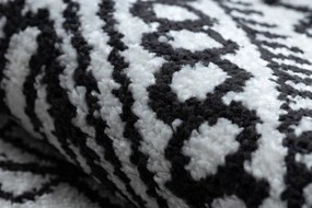 Dywany Łuszczów Kusový koberec Napkin grey kruh - 160x160 (priemer) kruh cm