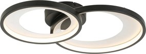 XXXLutz STROPNÉ LED SVIETIDLO, 55/35/8,5 cm Novel - Online Only bytové doplnky - 008227153201