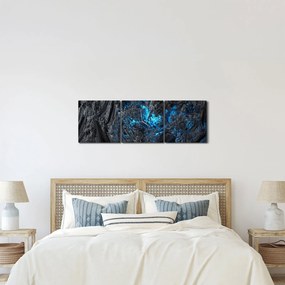 Obraz - Pohľad do vnútra (s hodinami) (90x30 cm)