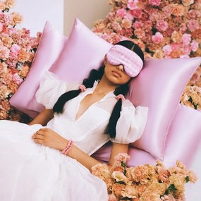 Hodvábna obliečka na vankúš 51x76 cm Wildflower – slip