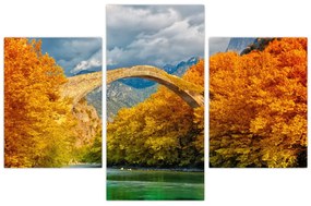 Obraz - Konitsa most (90x60 cm)
