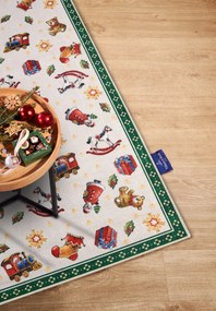 Villeroy & Boch, DOPREDAJ: 80x200 cm Běhoun Villeroy & Boch Toy's delight s potiskem 106193 Green, Multicolor, 80x200, zelená, obývacia izba