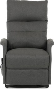 Polohovacie kreslo sivé, elektrické TV-5482 GREY2