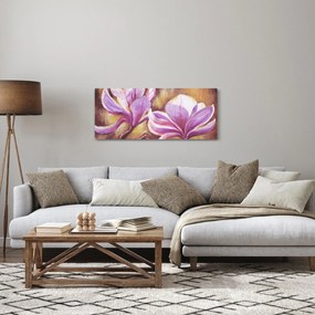 Obraz - Kvety magnólie (120x50 cm)
