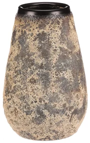 Autronic - Váza keramická - výška 40 cm, béžovo-šedá - VZ9210-M NOVINKA