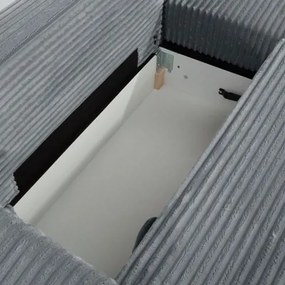 Rozkladacia 4-miestna pohovka NOEMI sivá