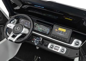 Elektrické autíčko Mercedes Benz G63 AMG XXL biele