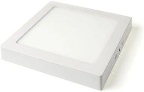 BERGE LED panel štvorcový 225x225x35mm prisadený - 18W - 230V - 1480Lm - teplá