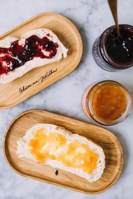 Bella Rose Drevená servírovacia tácka Stromček – menšia