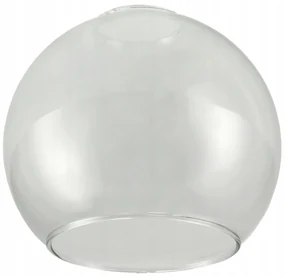 BERGE E27 LED luster závesné svietidlo, sklenená guľa, priehľadné