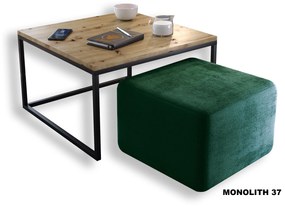 KONFERENČNÝ STOLÍK BELLA DUB ARTISAN + TABURET ZAMAT