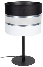 Belis Stolná lampa CORAL 1xE27/60W/230V čierna/biela BE0695
