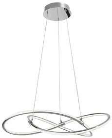 LED luster Martino 60 Chrome