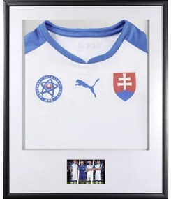 Rám na futbalový dres čierny