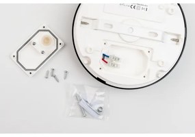 Brilagi - LED Kúpeľňové stropné svietidlo PERA LED/18W/230V pr. 22 cm IP65 čierna