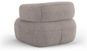 Béžové kreslo z textílie buklé Jenny – Micadoni Home