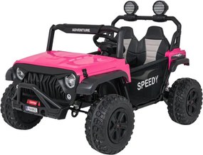 Elektrické autíčko PASSION 4x4 ružové