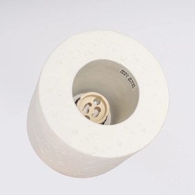 Stropné svietidlo Orbis, 1x béžové betónové tienidlo