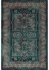 Vlnený koberec v petrolejovomodrej farbe 133x180 cm Mia – Agnella