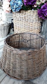 Ratanové tienidlo závesné - 56*29 cm / E27