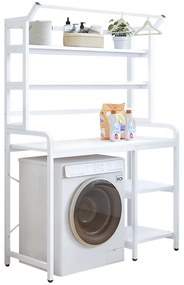 Regál nad práčku JABIR, biela