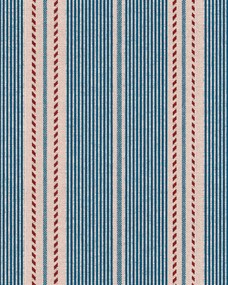 MINDTHEGAP Berber Stripes Blue - tapeta
