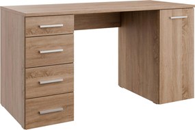 XXXLutz PÍSACÍ STÔL, dub sonoma, 138/74/60 cm Xora - Kancelárske stoly - 002698004902