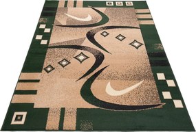 TA Koberec F741B TMAVOBÉŽOVÝ ATLAS PP Rozmer: 60x100 cm