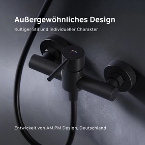 Sprchová batéria AM.PM Spike FPA20022 jednopáková, čierna