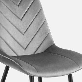 Jedálenská stolička Mark Adler Prince 3.0 Grey