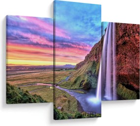 Obraz - Vodopád Seljalandsfoss (90x60 cm)